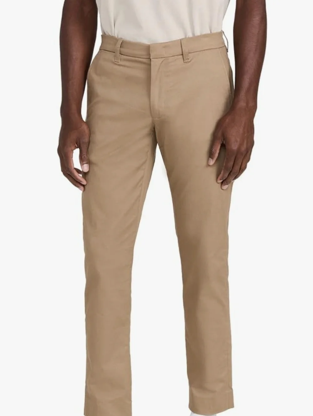 Poshmark TitleVince Men's Griffith Slim Fit Chino Pants Tan Khaki Stretch Size